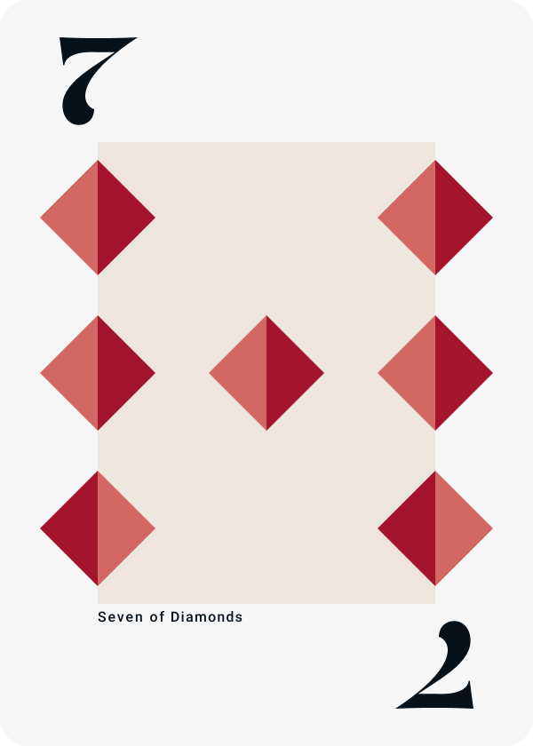 Seven of diamonds